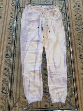 TALENTLESS 100% cotton Lavender Tie-Dye Jogger Pants